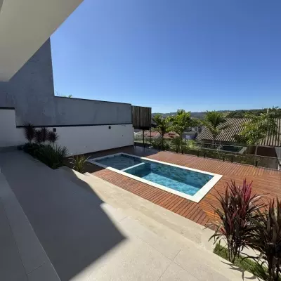 Casa nova � venda no Residencial Bosque da Mata � Valinhos SP