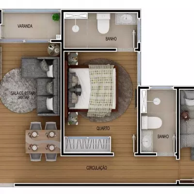 Apartamento � venda no Residencial Safira Ville, Jardim Nova Europa, Campinas SP