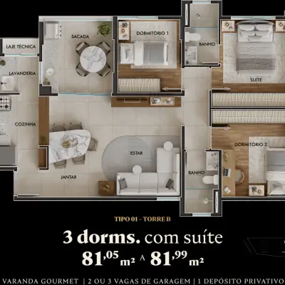 Lan�amento Bella Vita Residence Valinhos 