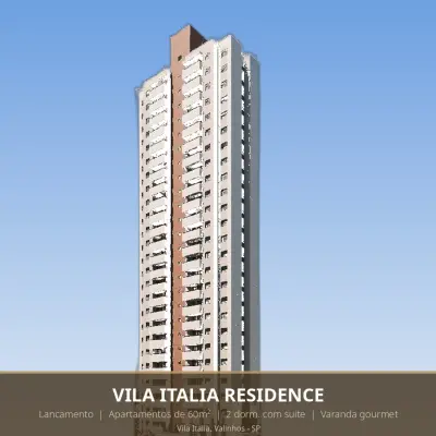 Lan�amento Vila It�lia Residence Valinhos