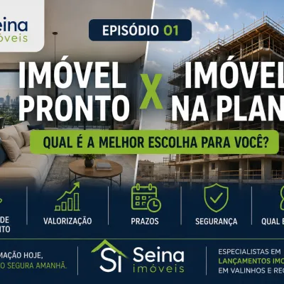 Im�vel pronto ou im�vel na planta: qual faz mais sentido para voc�?