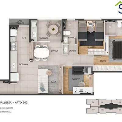 Sensia Galleria Campinas 